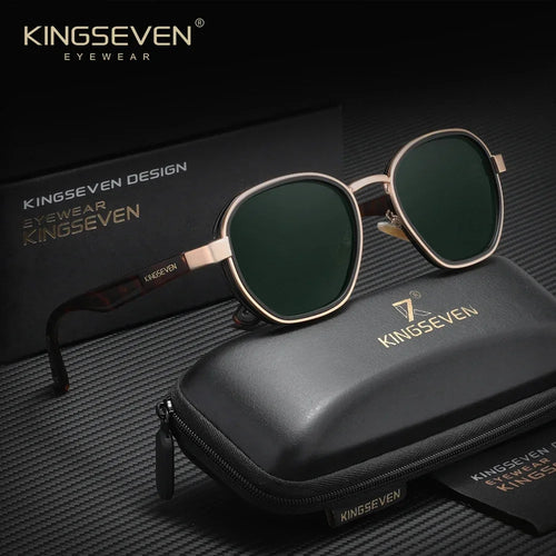 Gafas de Sol Retro de Lujo  ✨– Diseño Redondo, Lentes Polarizadas HD y Protección UV400 para Hombre y Mujer