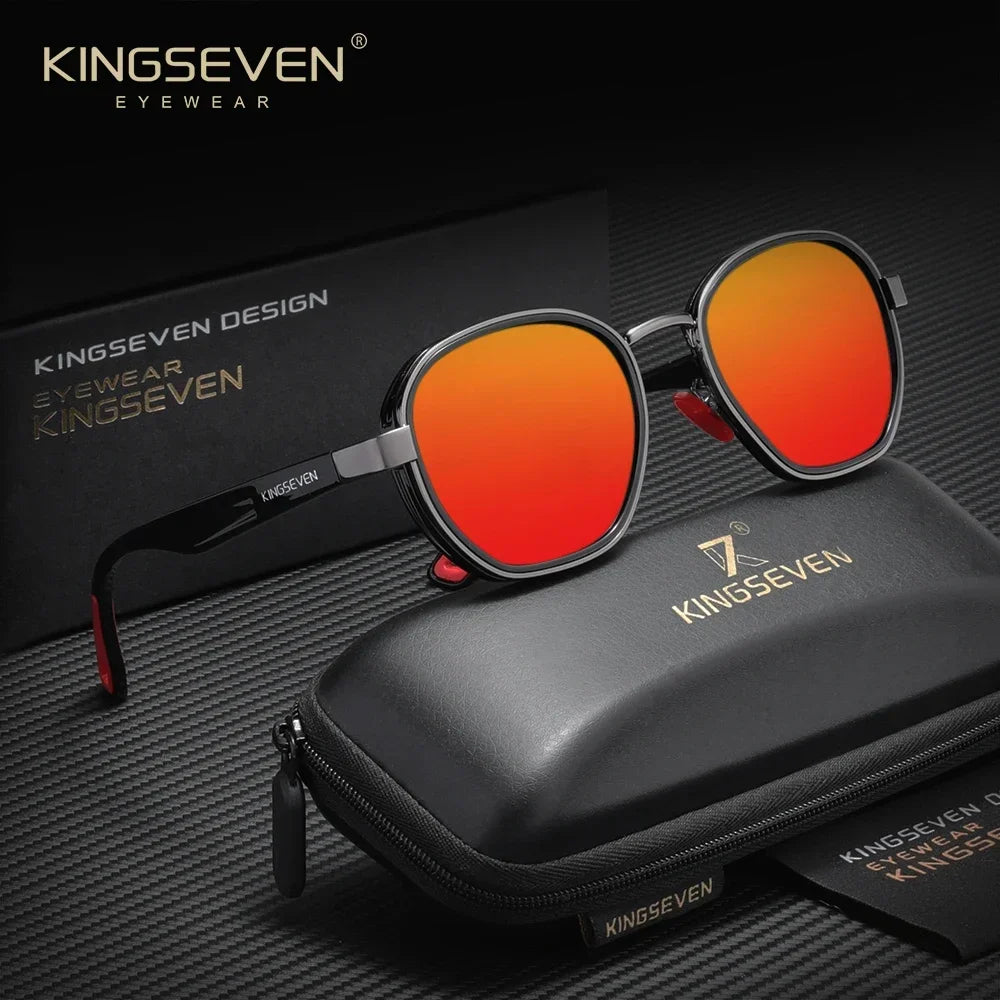 Gafas de Sol Retro de Lujo  ✨– Diseño Redondo, Lentes Polarizadas HD y Protección UV400 para Hombre y Mujer