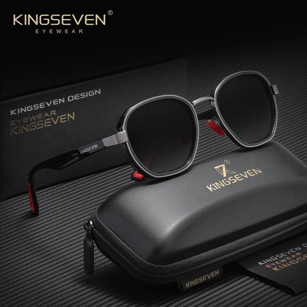 Gafas de Sol Retro de Lujo  ✨– Diseño Redondo, Lentes Polarizadas HD y Protección UV400 para Hombre y Mujer
