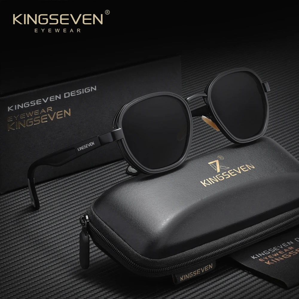 Gafas de Sol Retro de Lujo  ✨– Diseño Redondo, Lentes Polarizadas HD y Protección UV400 para Hombre y Mujer