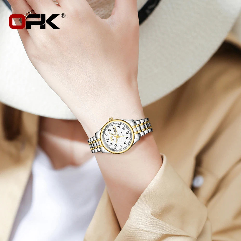 Reloj  para Mujer – Elegancia Clásica con un Toque de Lujo ✨