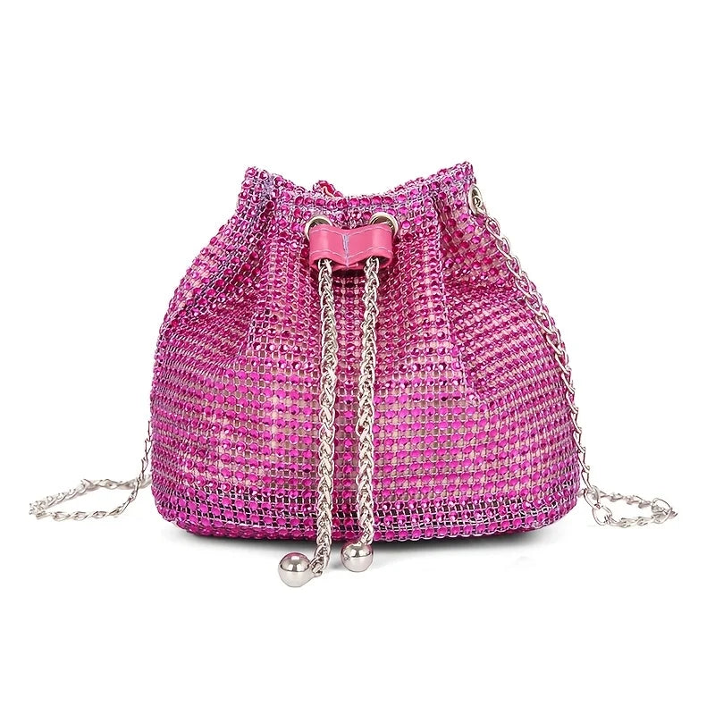✨ Bolso Bandolera Elegante con Brillos – Estilo Sofisticado para Cada Ocasión