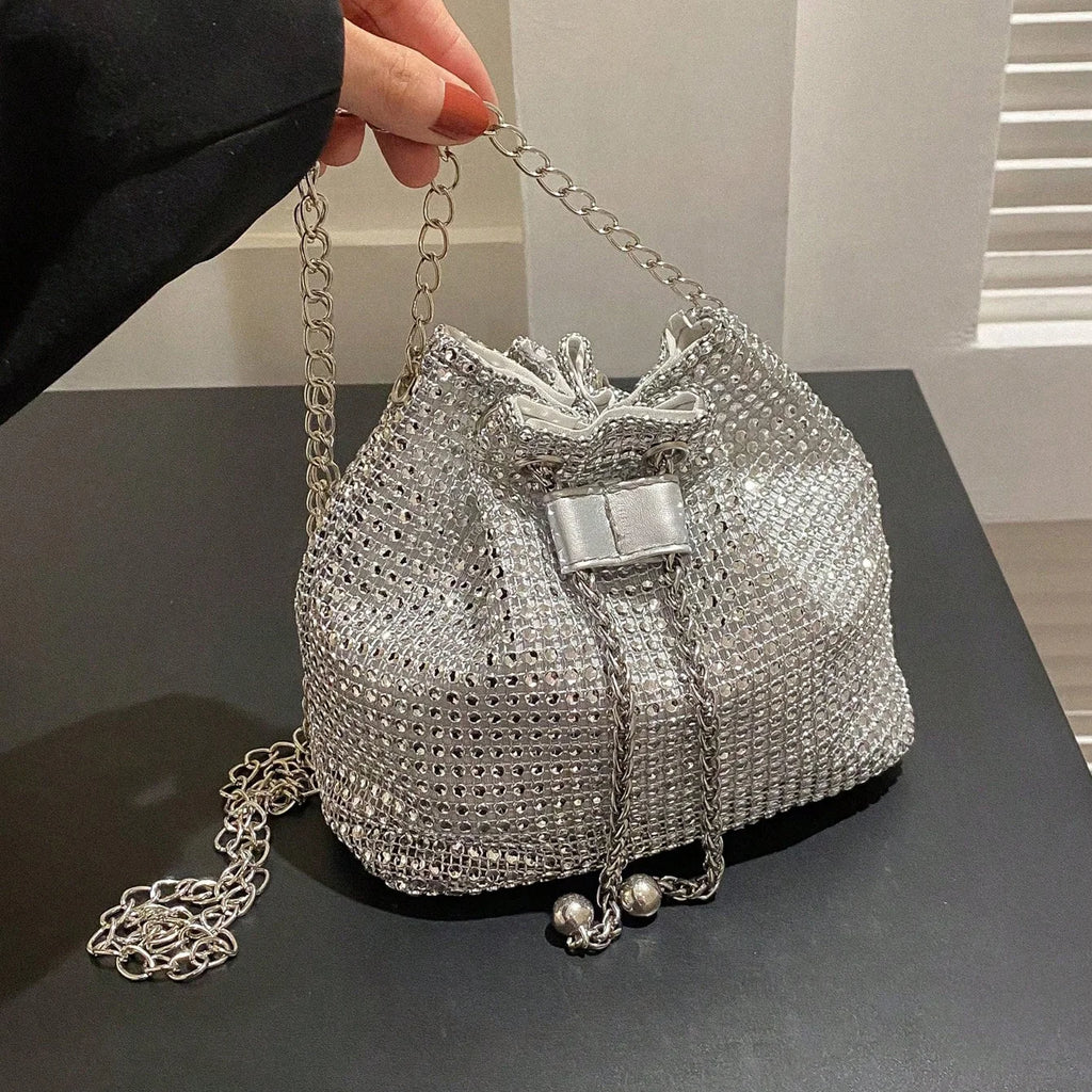 ✨ Bolso Bandolera Elegante con Brillos – Estilo Sofisticado para Cada Ocasión