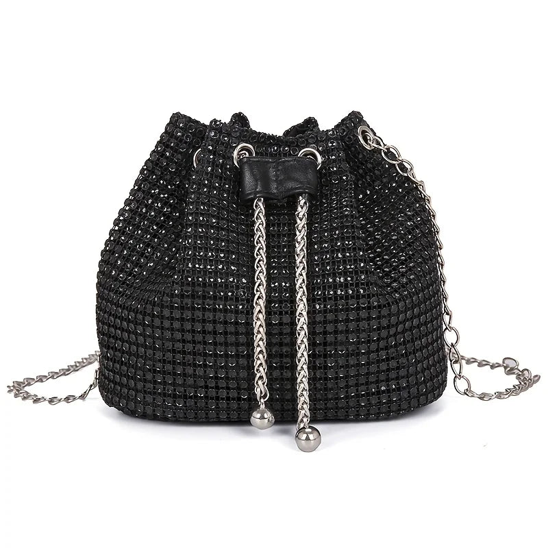 ✨ Bolso Bandolera Elegante con Brillos – Estilo Sofisticado para Cada Ocasión